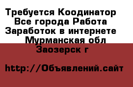 Требуется Коодинатор - Все города Работа » Заработок в интернете   . Мурманская обл.,Заозерск г.